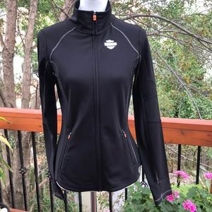 Harley Davidson lightweight zip up jacket